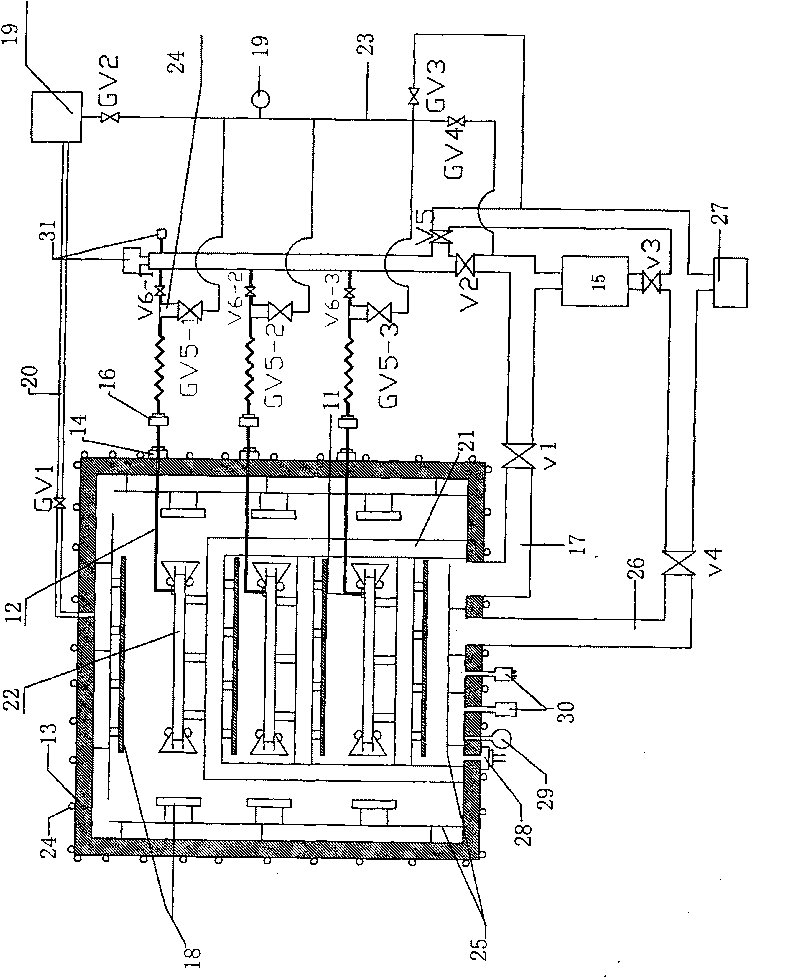 Air exhaust method and apparatus for vacuum-tight sealing of plasma display screen