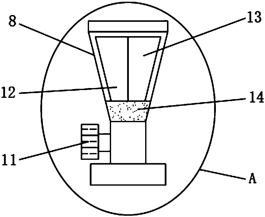 Environment-friendly water reducer compounding device