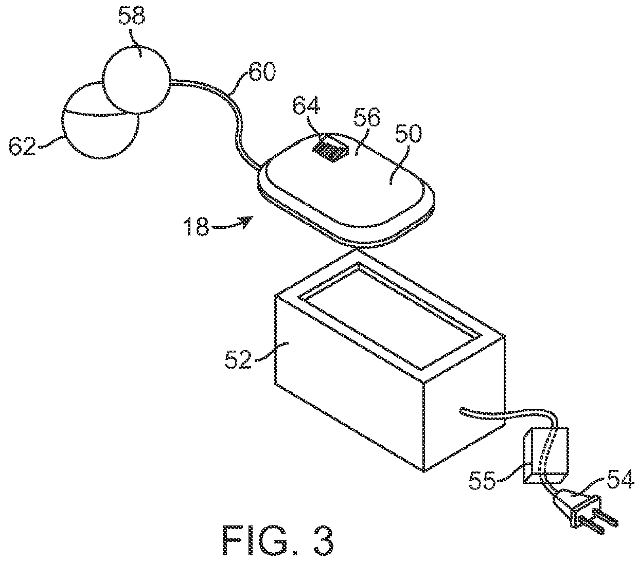 External charger with adjustable alignment indicator