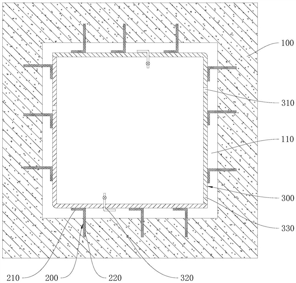 Channel box defect repairing method