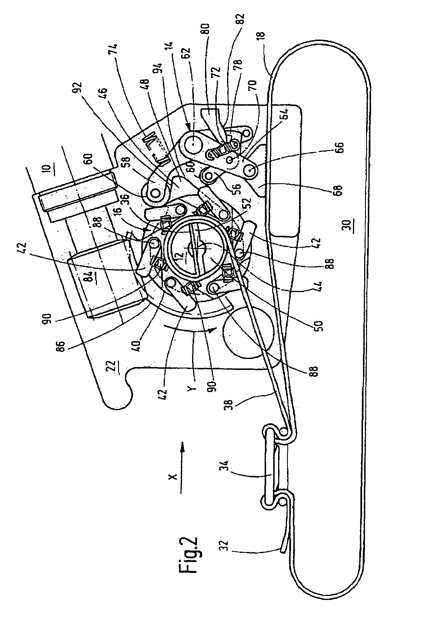 Apparatus for tensioning a band