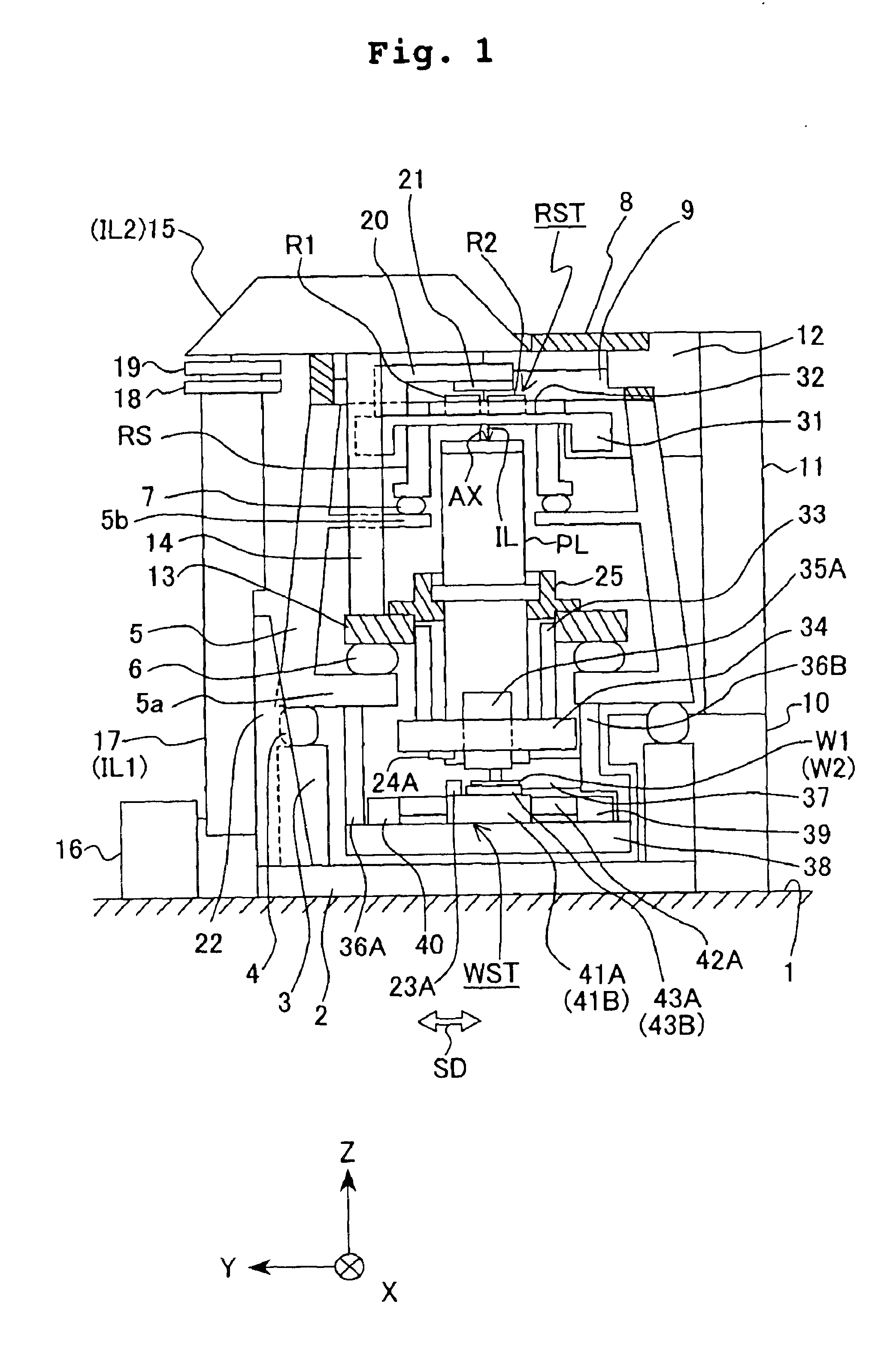 Manufacturing method in manufacturing line, manufacturing method for exposure apparatus, and exposure apparatus