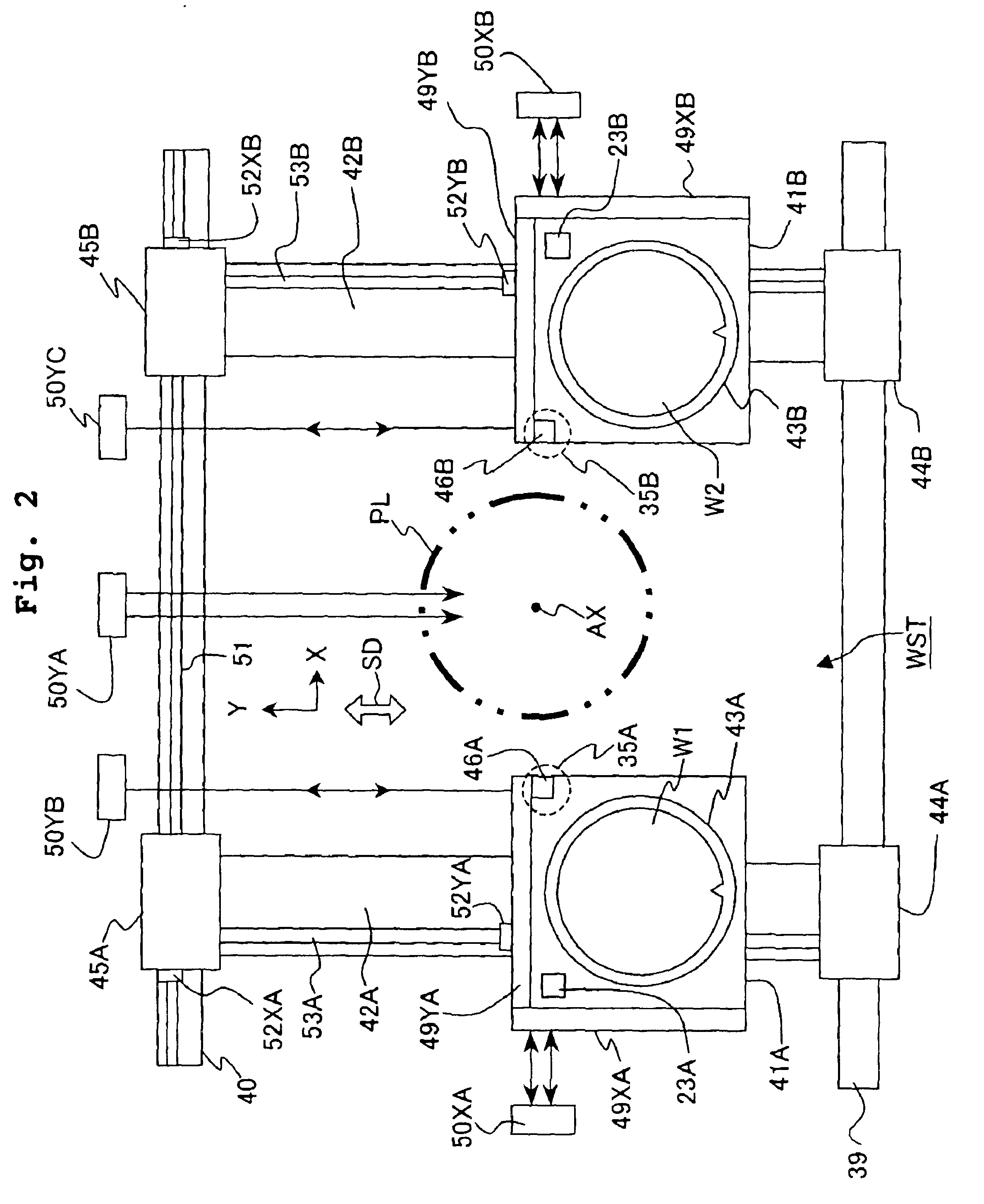 Manufacturing method in manufacturing line, manufacturing method for exposure apparatus, and exposure apparatus