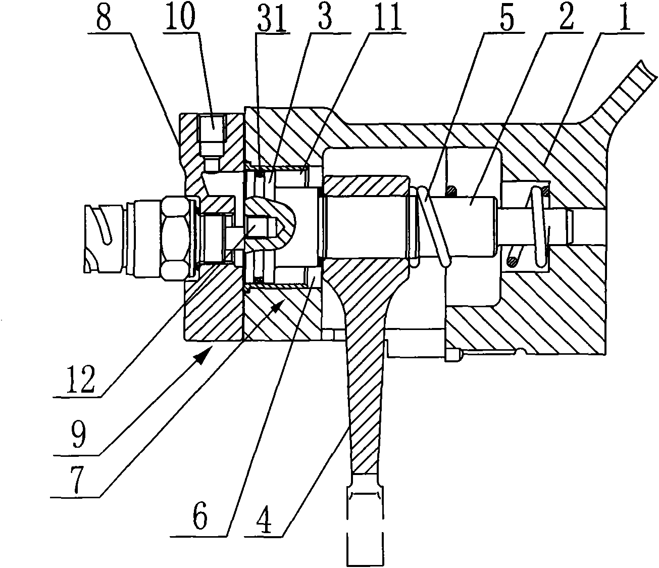 Integrally combined differential lock