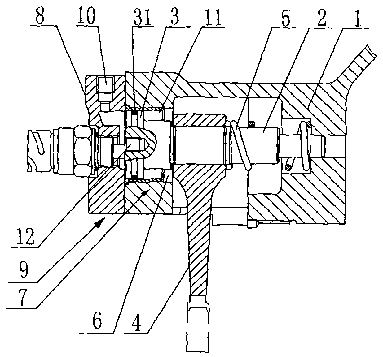 Integrally combined differential lock