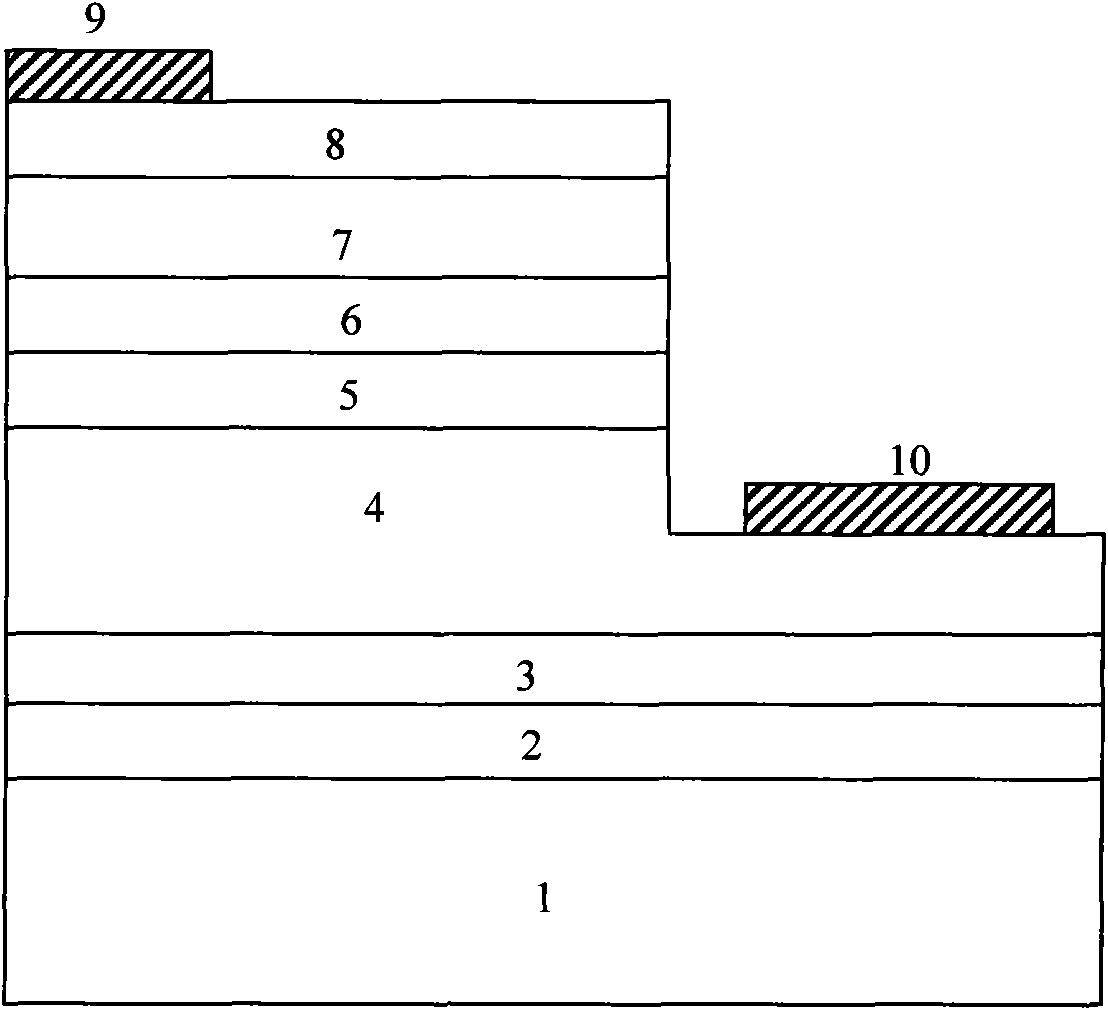 Nitride luminescent device and production method thereof