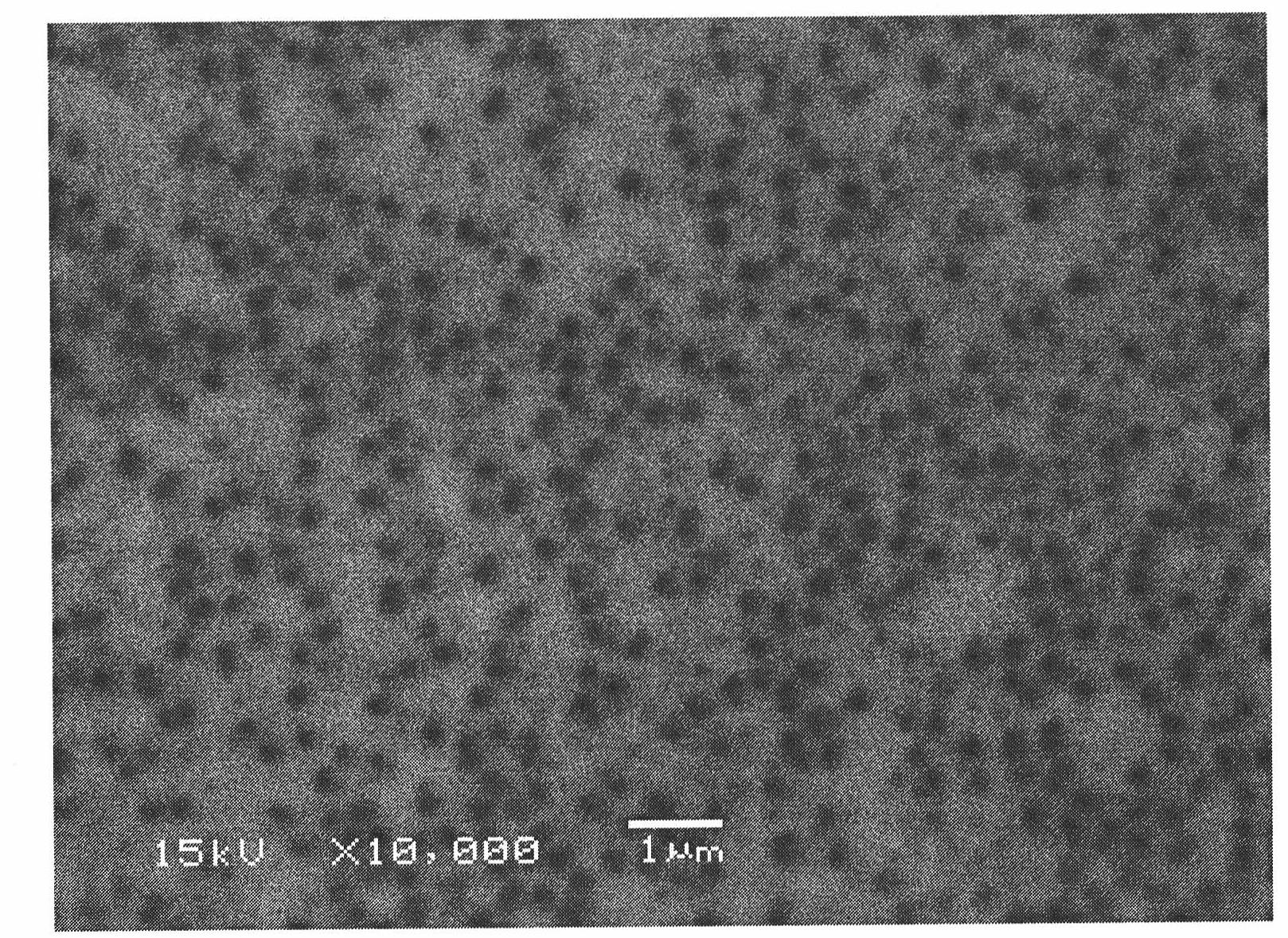 Method for preparing bismuth nano wire array thermoelectric materials