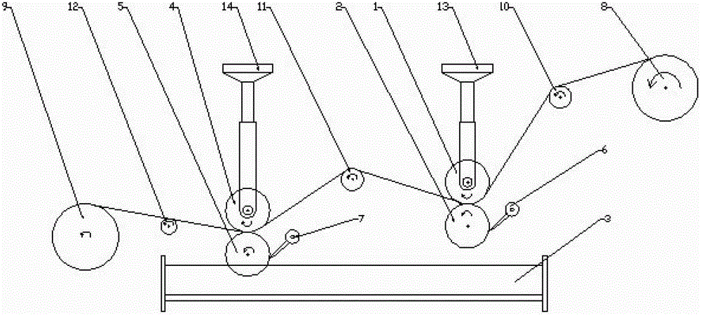 A method and equipment for regenerating waste thermal transfer ribbon