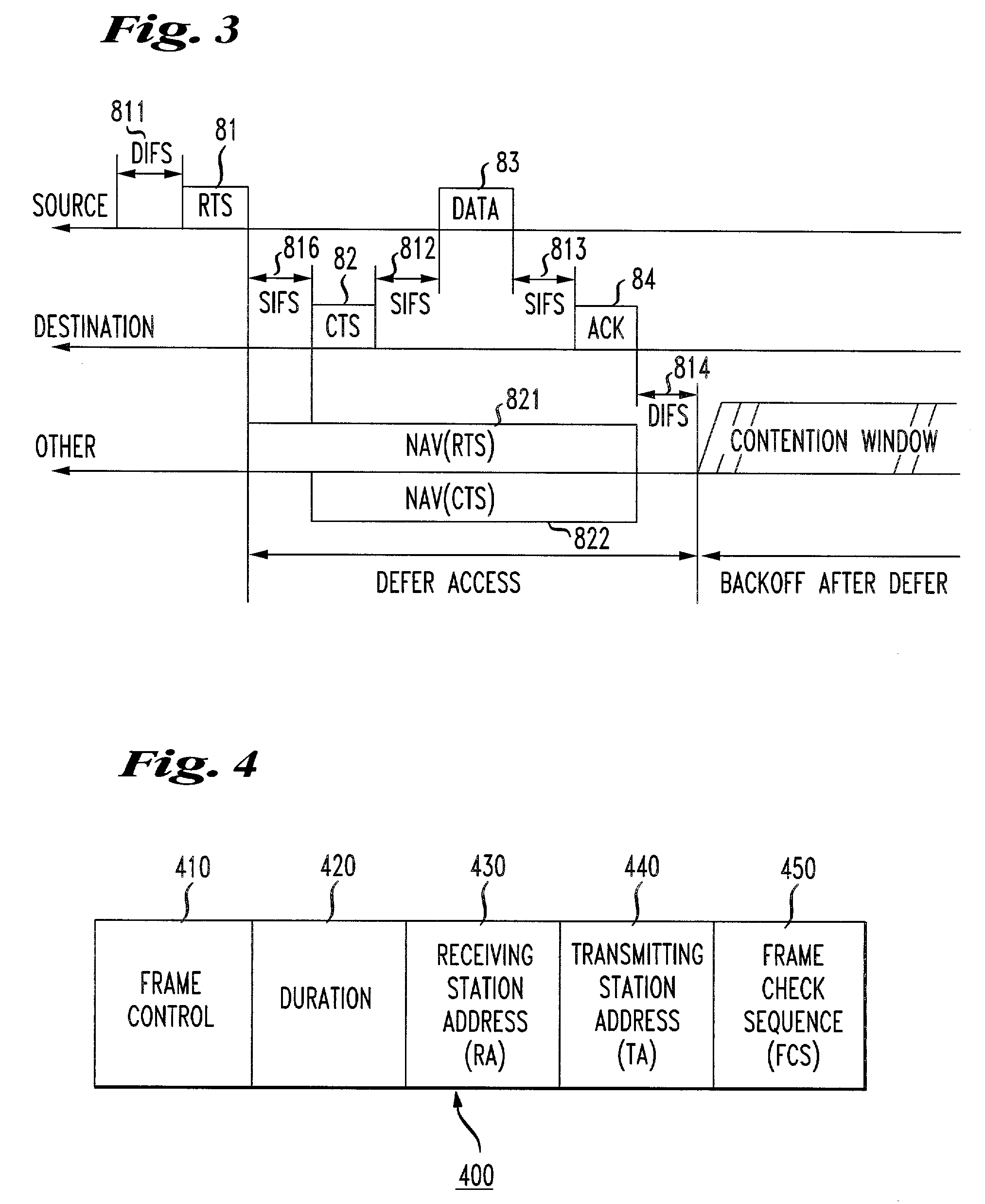 Interference suppression methods for 802.11