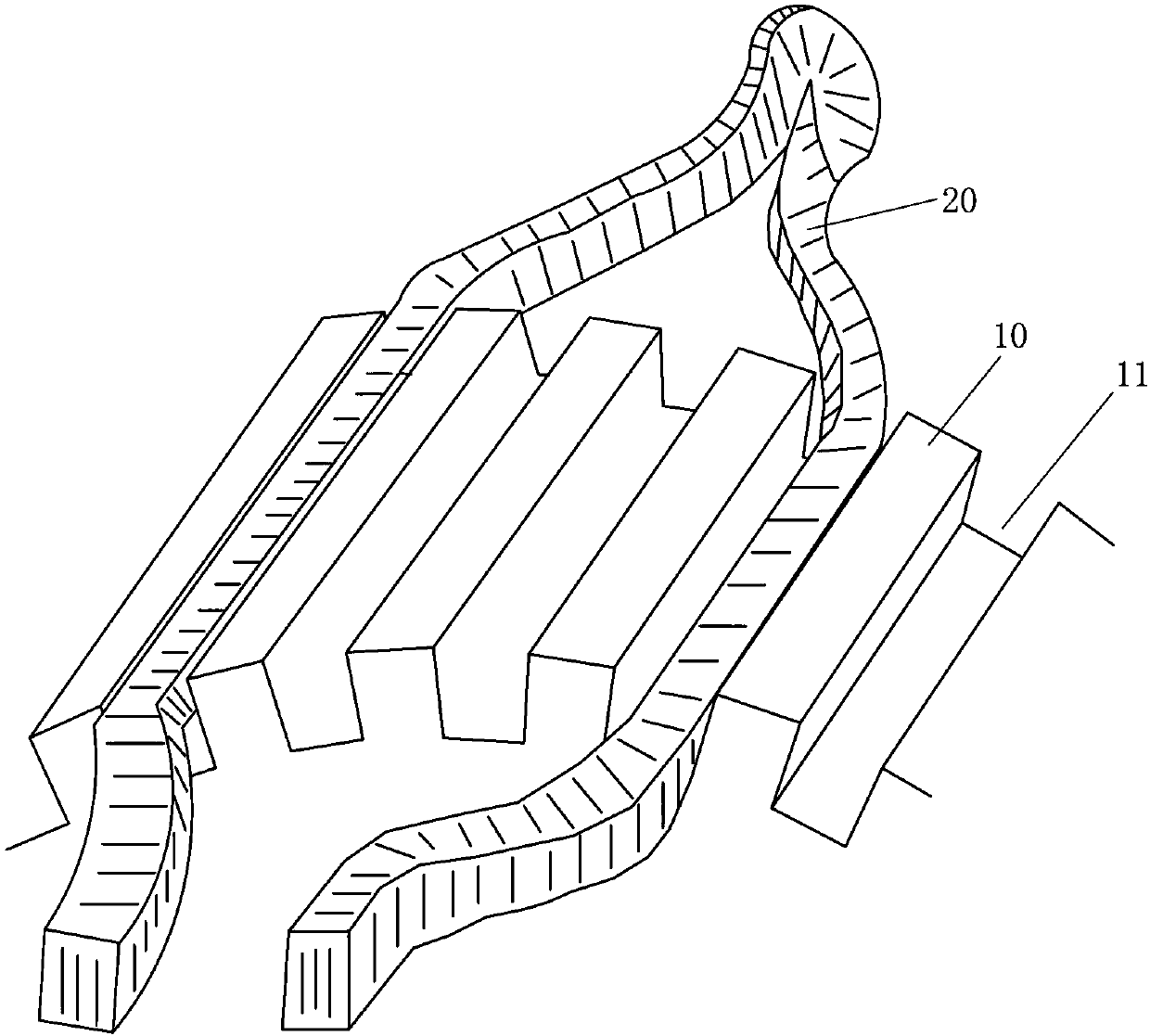 Process equipment and method for sealing and curing after liquid filler impregnation of motor armature