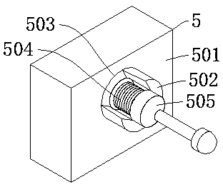 Inner hole oil stain removing device