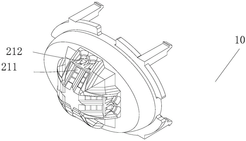 Light-emitting component and light-emitting drive circuit of audible and visual alarm