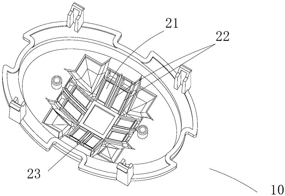 Light-emitting component and light-emitting drive circuit of audible and visual alarm