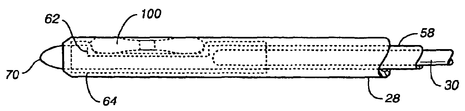 Biopsy marker delivery system