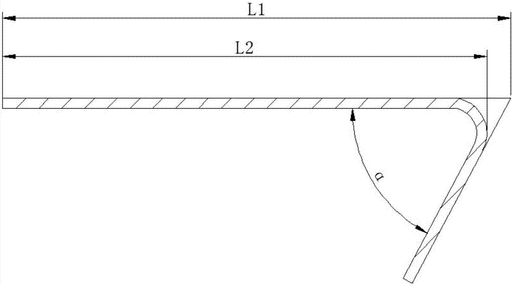 Metal plate part size measurement tool