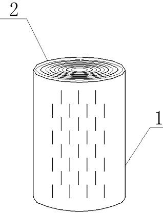 Explosion suppression filling material with composite structure