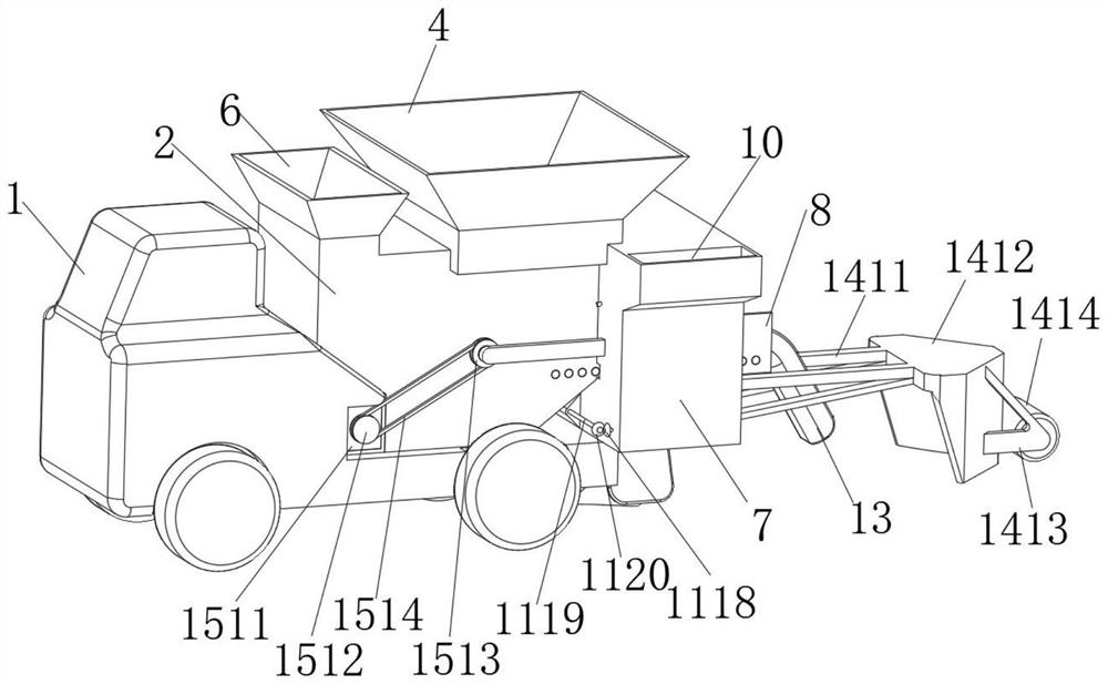 High-survival-rate potato planter seeder