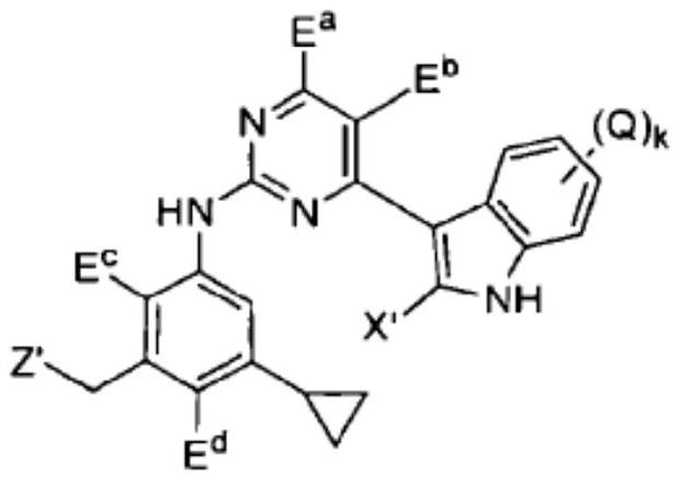 Pharmaceutical composition containing FLT3 inhibitor and chemotherapeutic agent for treating acute myelogenous leukemia