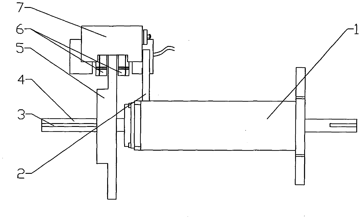 Disk brake mechanism of tractor