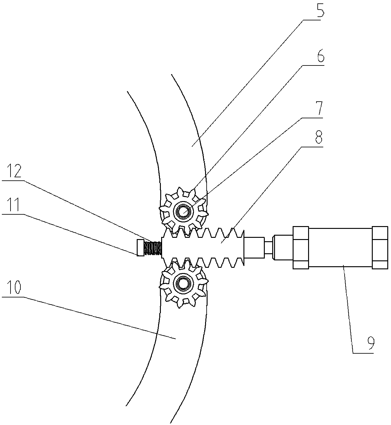 Protective device for main shaft of machine tool