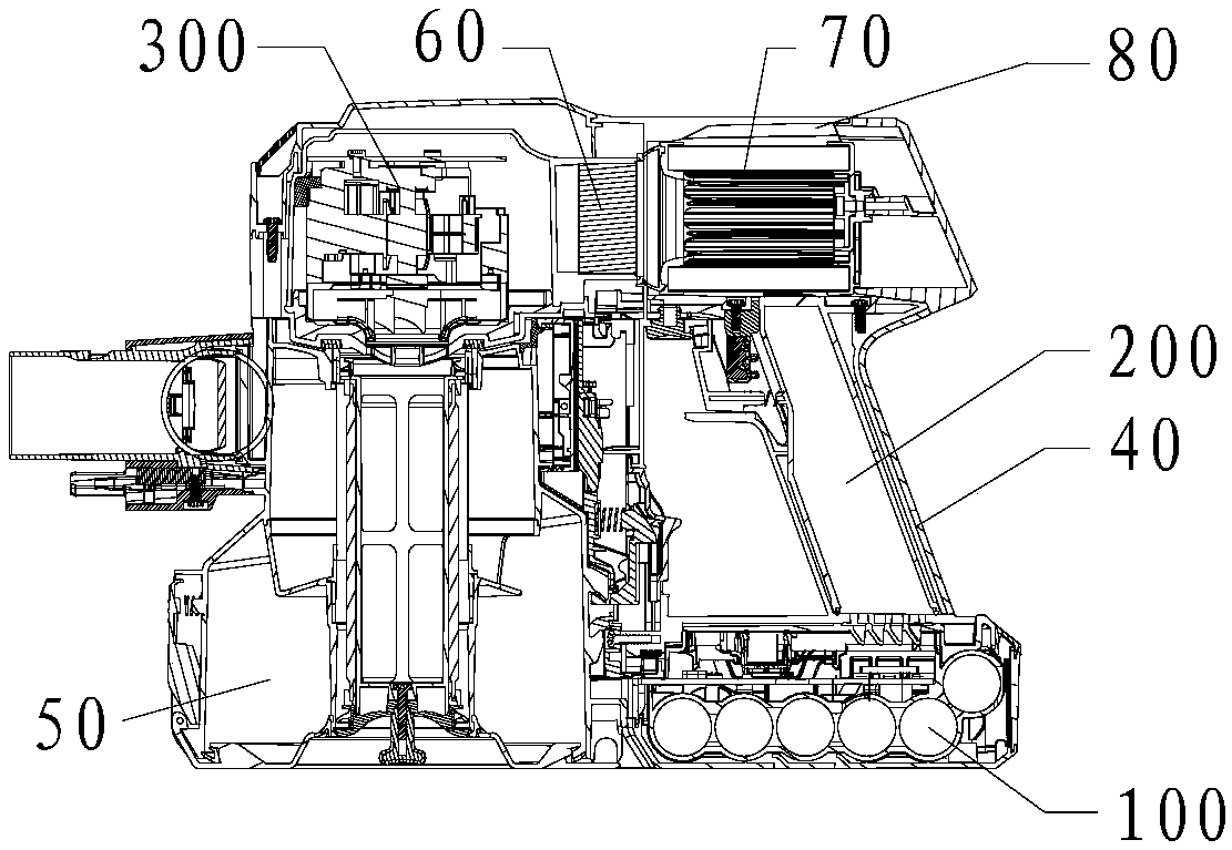 Battery pack heat dissipation structure and device