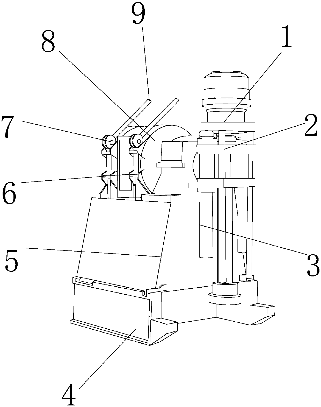 Petroleum geological prospecting drill pipe device