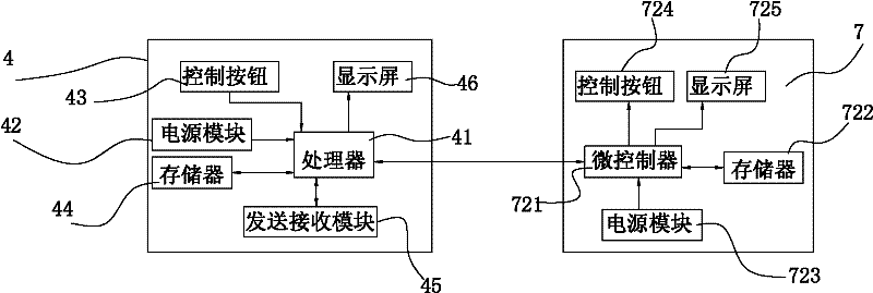 Control device and system for electronic skipping rope