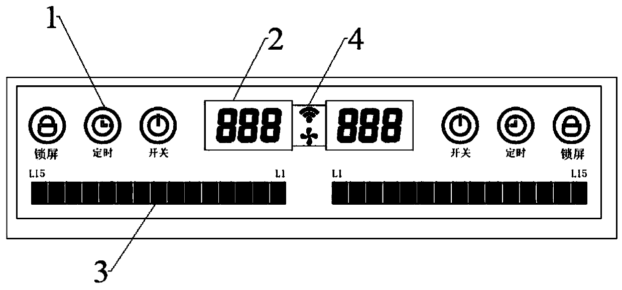 An intelligent control type cooker control system, control method and application