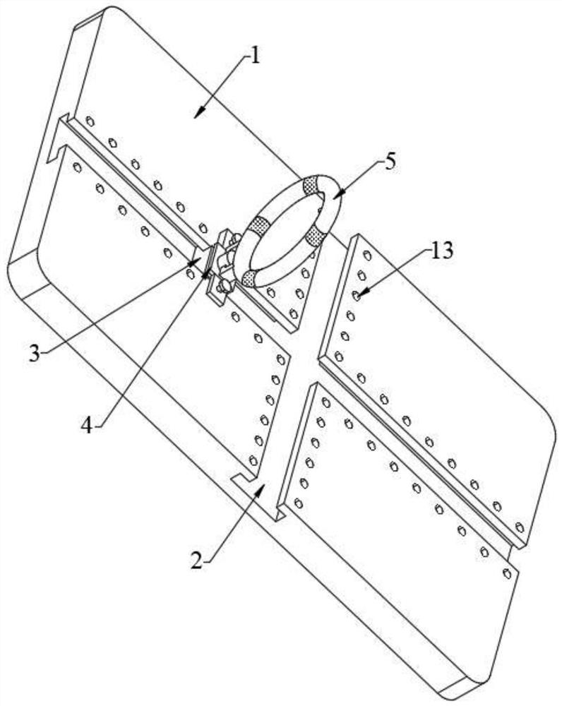 Portable mobile phone support ring