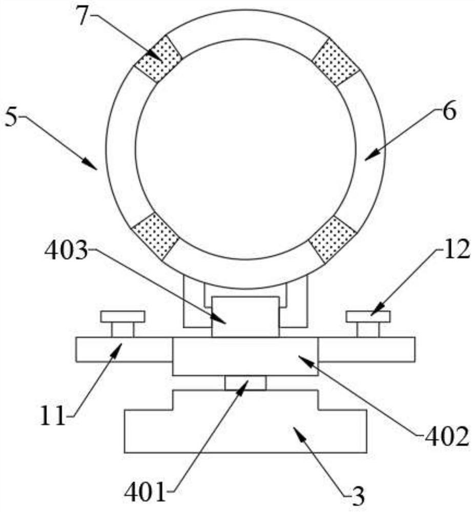 Portable mobile phone support ring