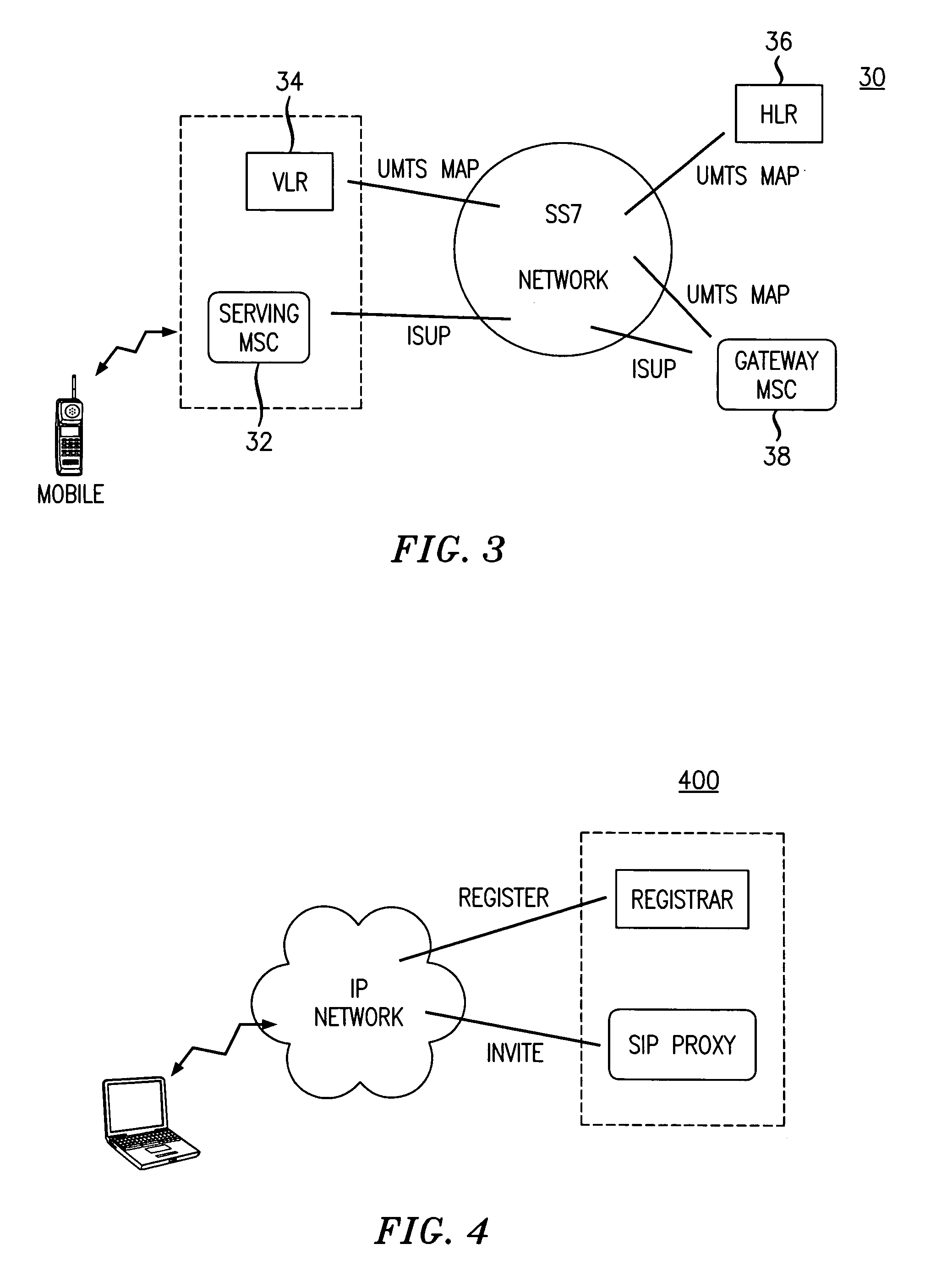 Internet protocol based wireless call processing