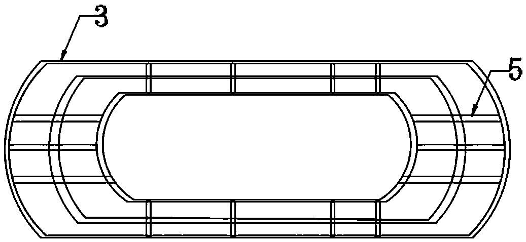 Maintenance railing for viaduct connecting parts