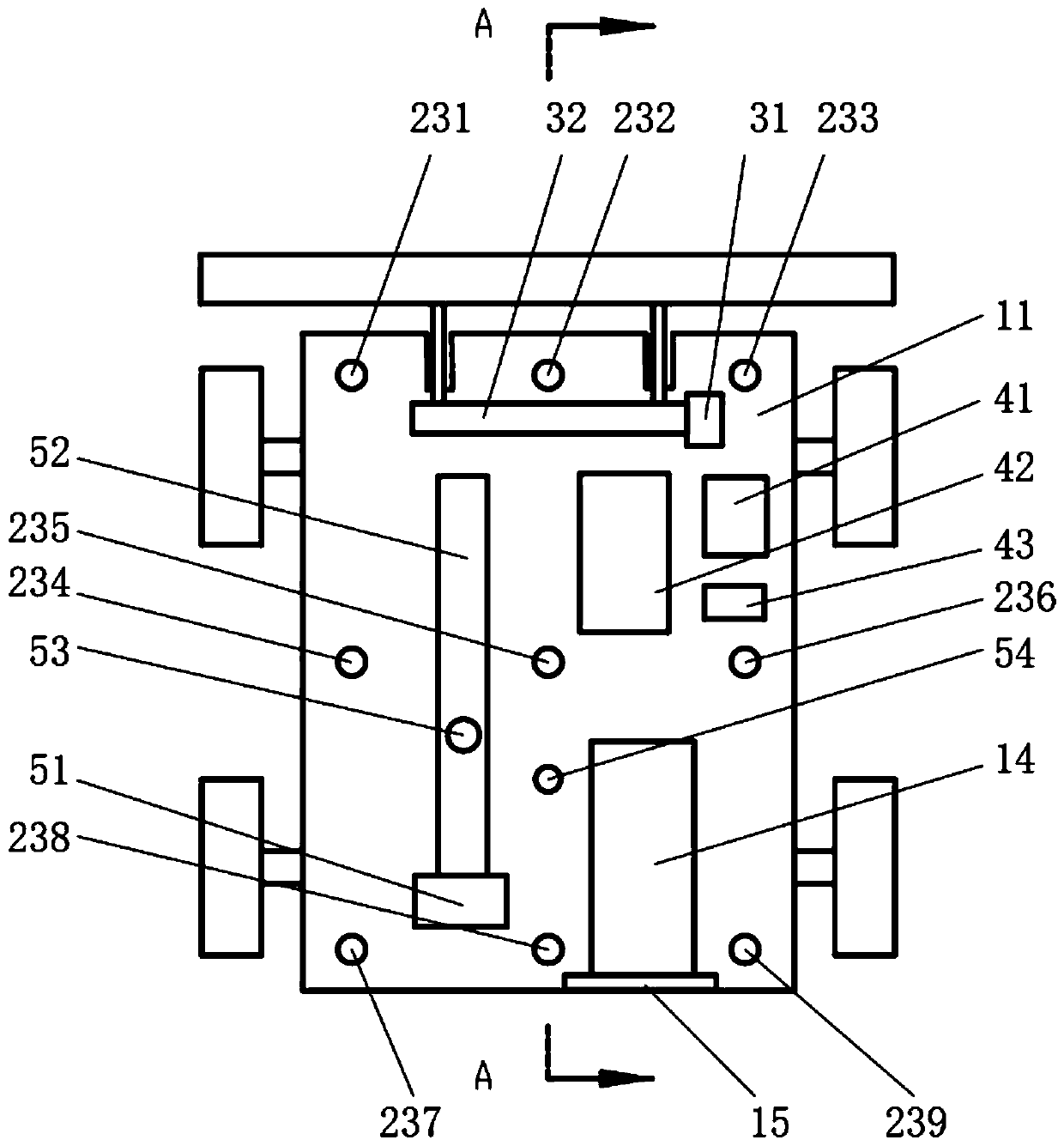 Wall-climbing robot used for capacity verification of vertical metal tank