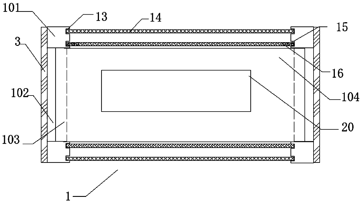 A kind of automatic delivery express shelf for modern logistics