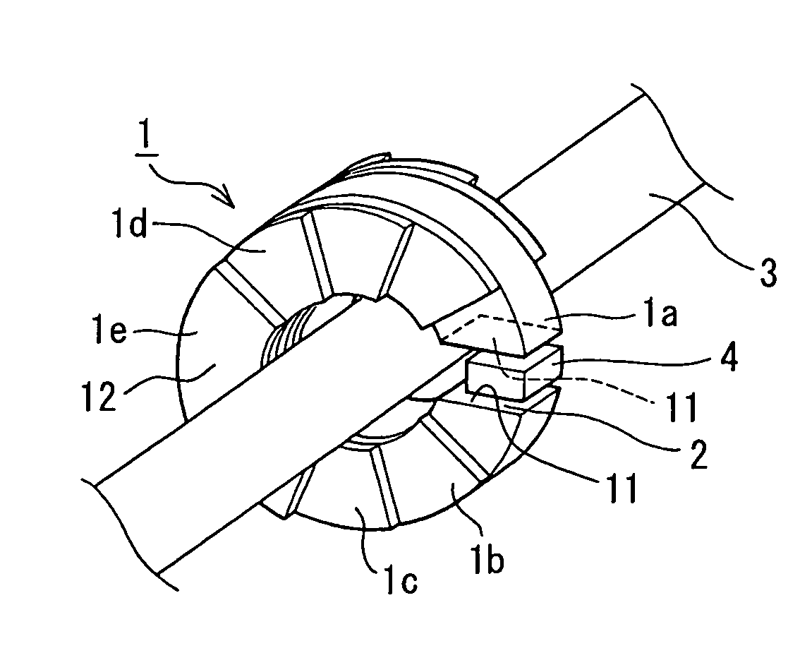 Ring type current sensor