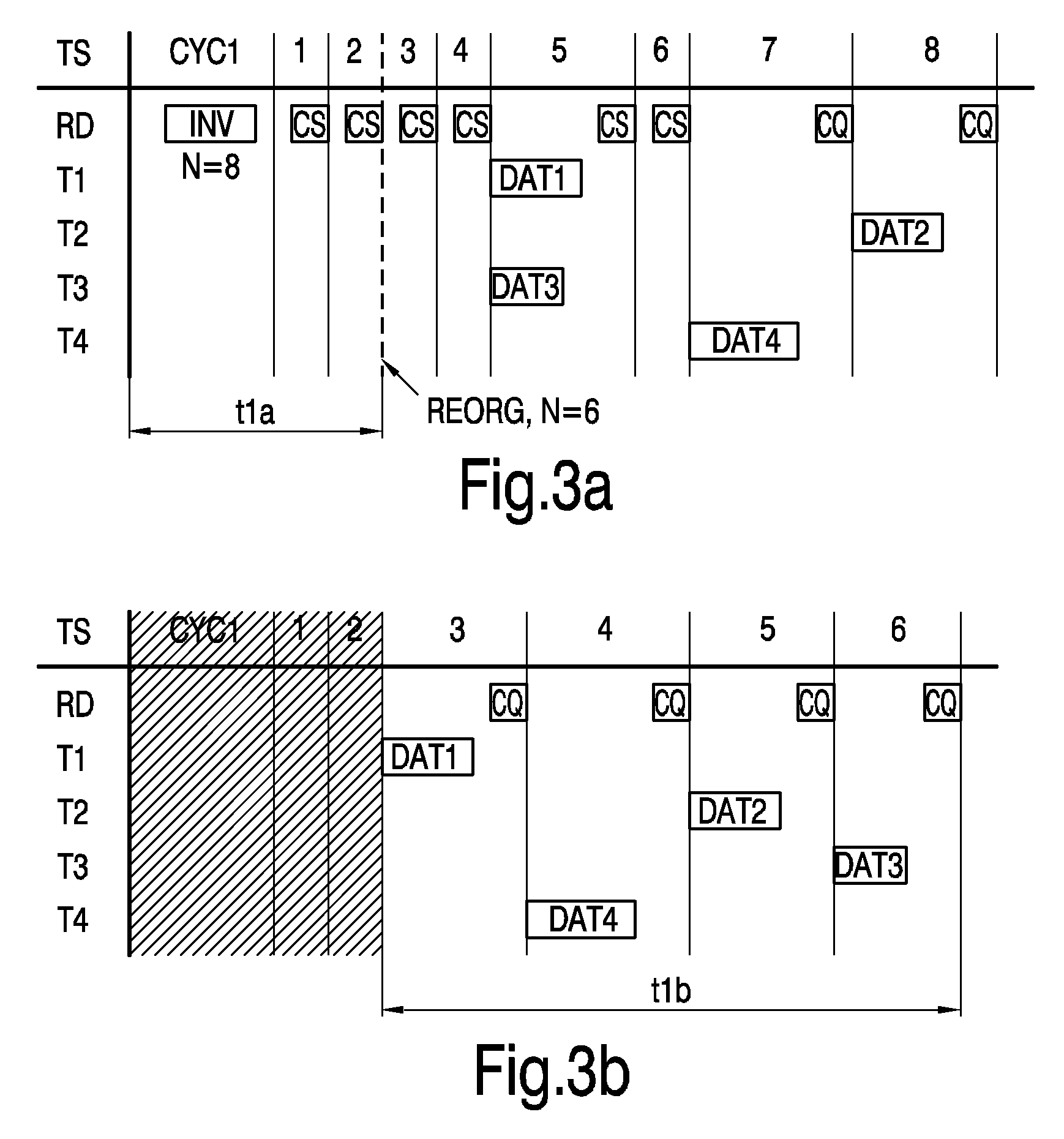 Method of Reading Data From Transponders Through a Reader, a Transponder, and a Reader