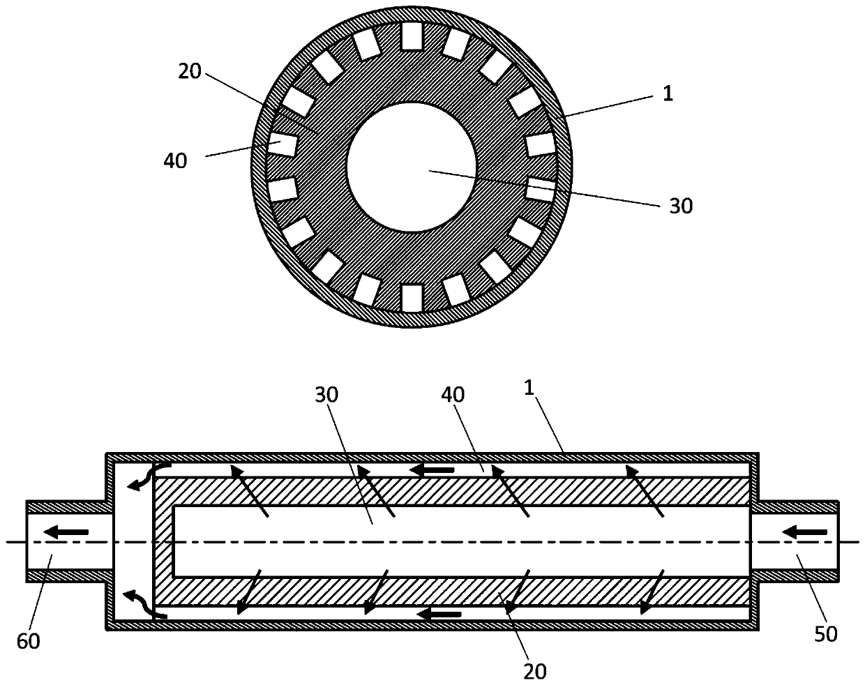 Pump-driven two-phase fluid loop evaporator