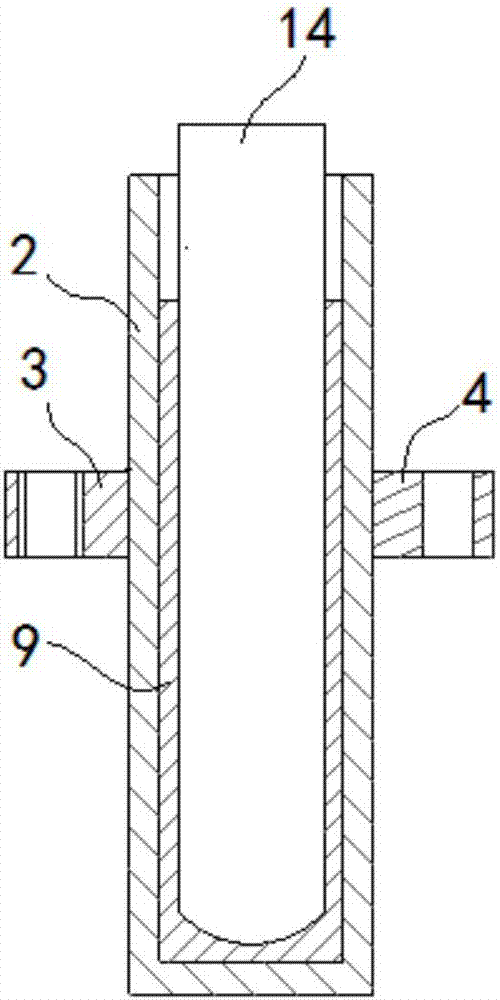 Water sample collection device provided with tube change mechanism