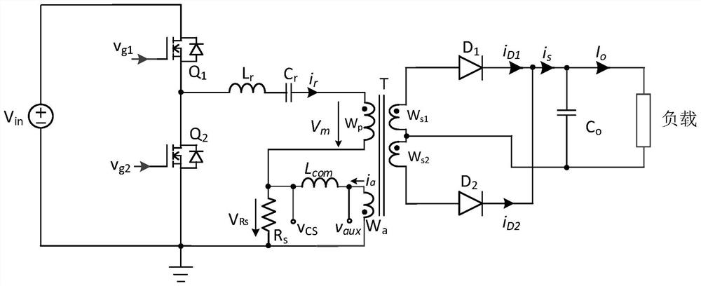 Primary side constant current control device of LLC resonant converter