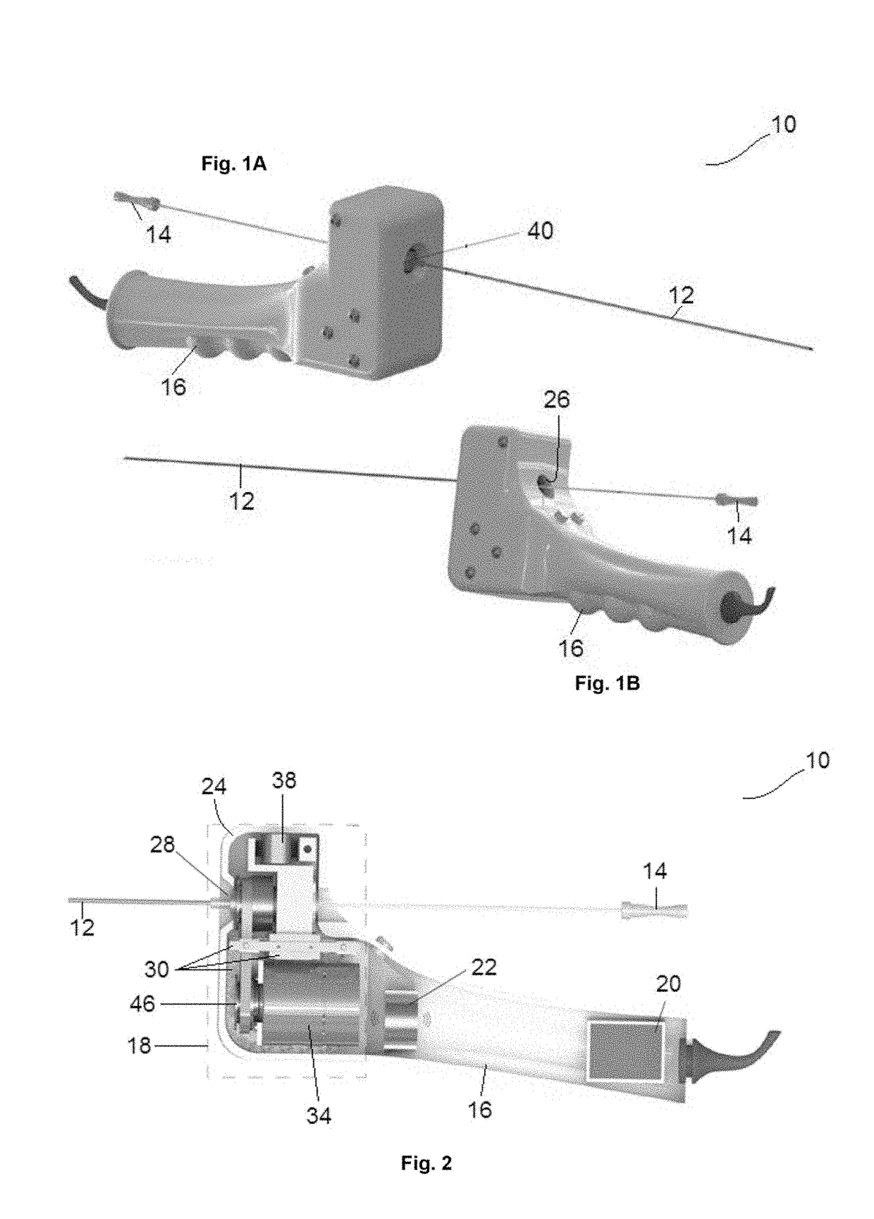 Hand-held device and computer-implemented system and method for assisted steering of a percutaneously inserted needle