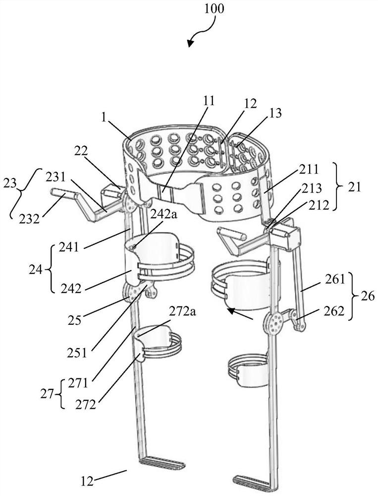 Leg function rehabilitation training assisting device