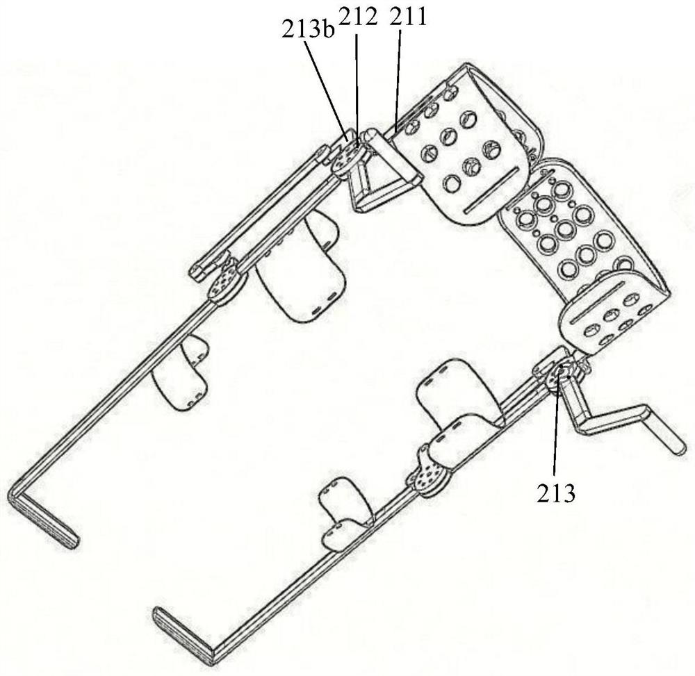 Leg function rehabilitation training assisting device