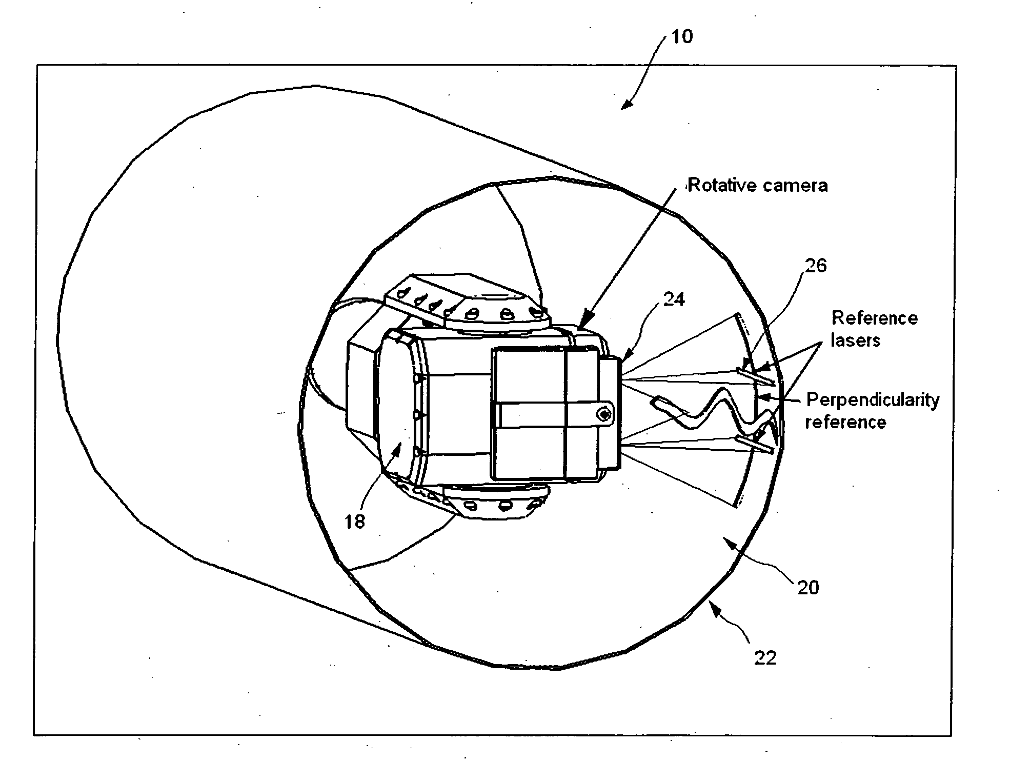 System and method for inspecting the interior surface of a pipeline