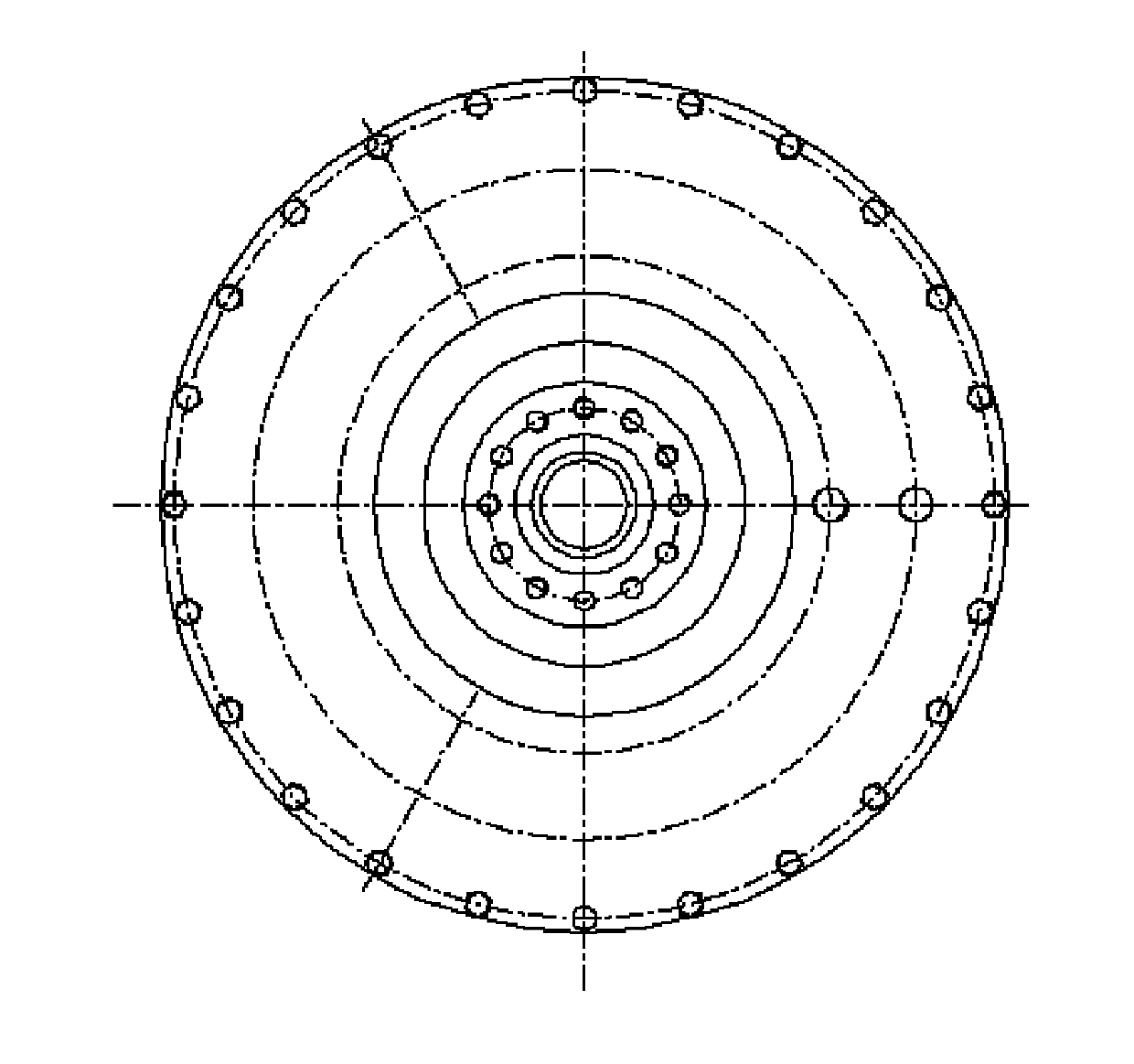 Down-the-hole oil pressure rotating device with oil distribution structure