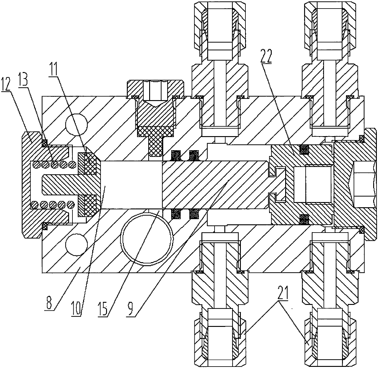 Automatic bearing waste grease collecting system and automatic bearing grease changing system