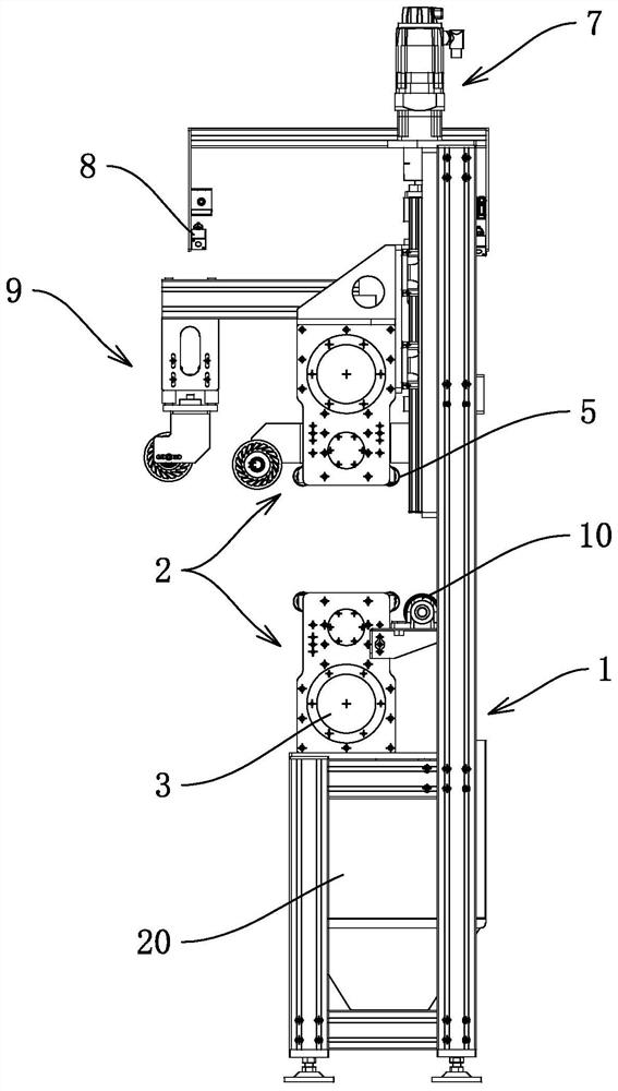 Dust removal device for plate