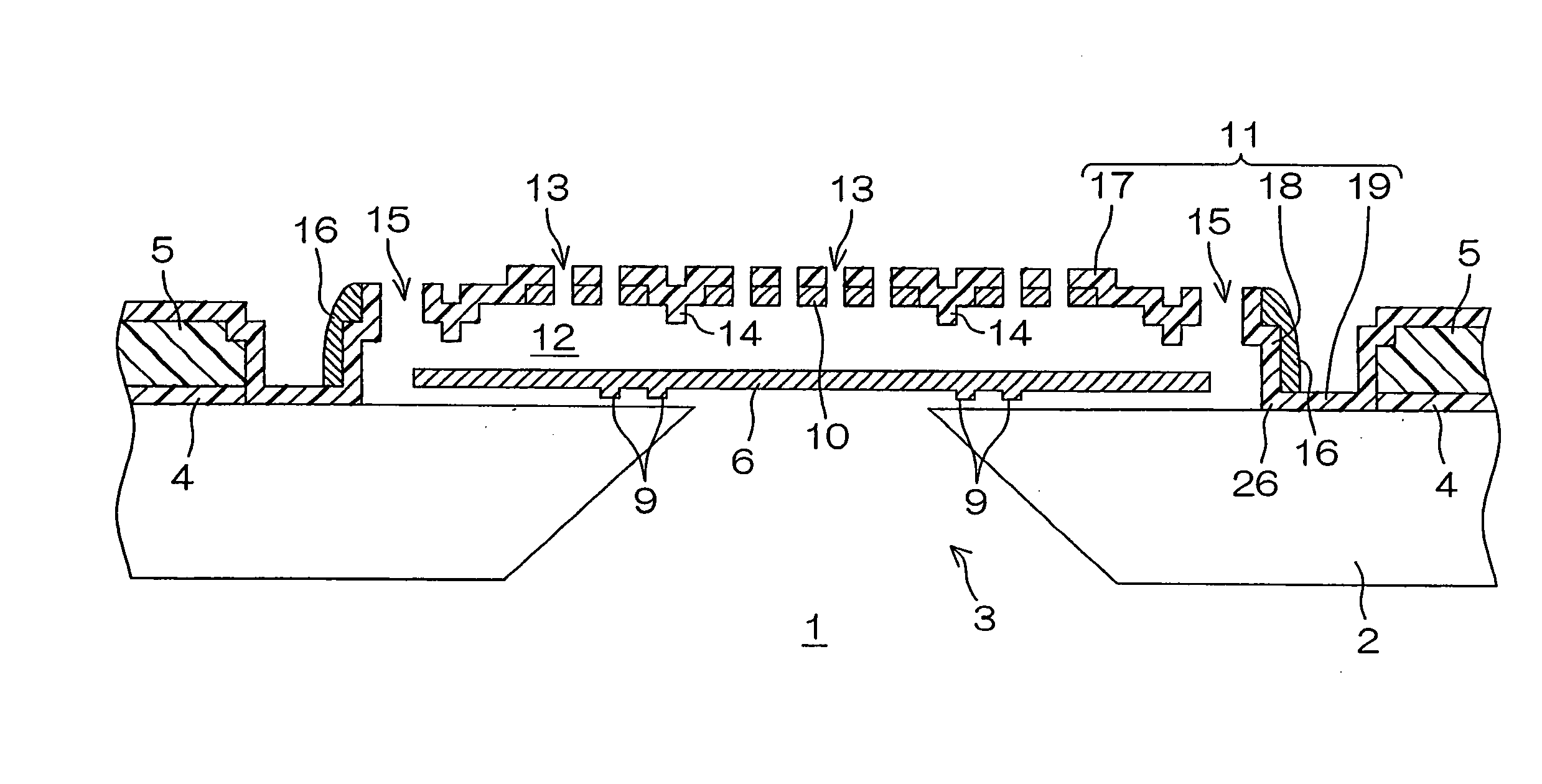 Method of etching sacrificial layer, method of manufacturing MEMS device, MEMS device and MEMS sensor