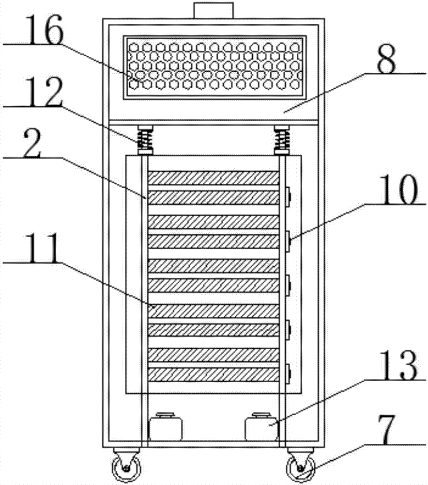 Dendrobium drying device