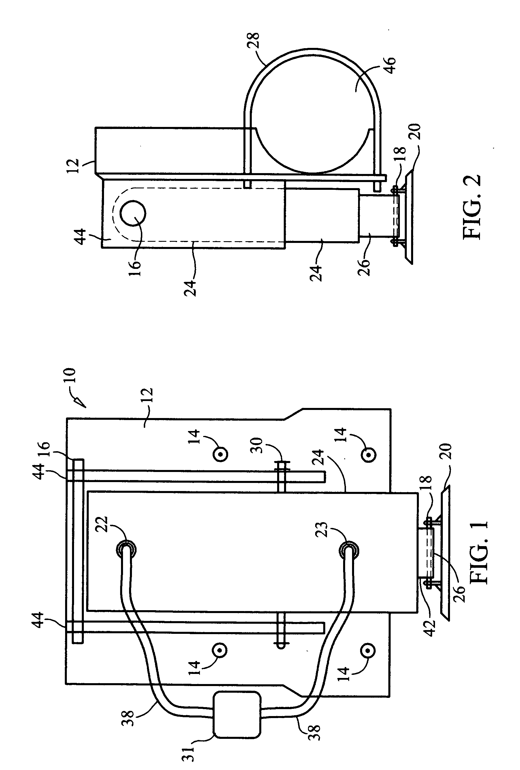 Hydraulic vehicle jack system