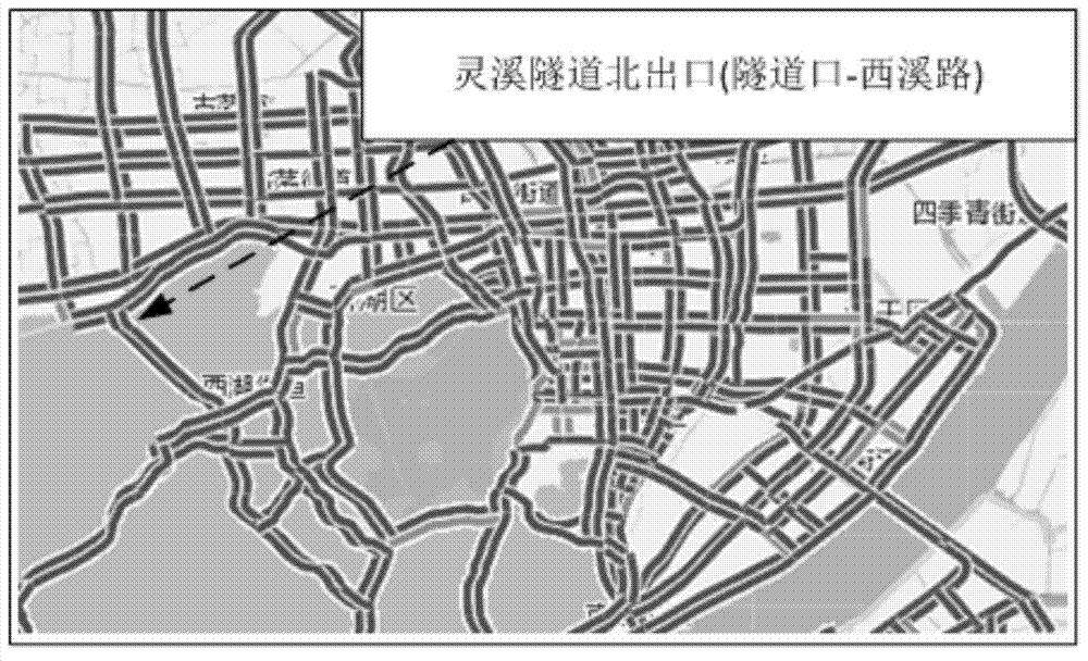 Road traffic state estimation method based on microwave radar data